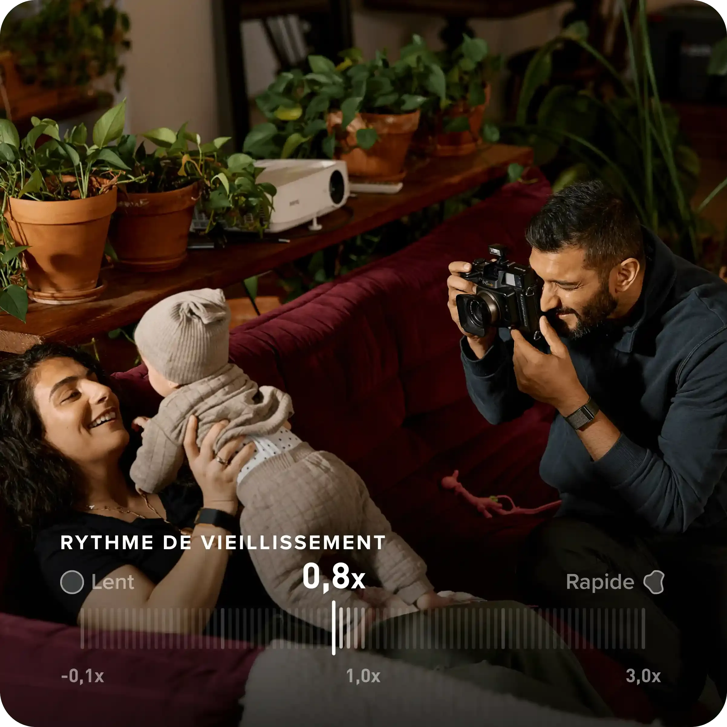 Moniteur santé WHOOP — constantes vitales et rythme de vieillissement